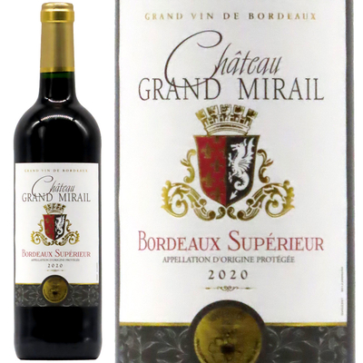 シャトー グラン・ミライユ ボルドー・シュペリュール 2020 750ml
