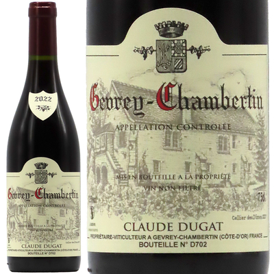 クロード・デュガ ジュヴレ・シャンベルタン 2022 750ml