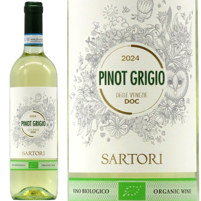 サルトーリ ピノ・グリージョ オーガニック 2024 750ml