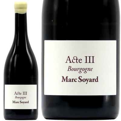マルク・ソワイヤール (ドメーヌ・ド・ラ・クラ) ブルゴーニュ ActeⅢ  NV 750ml