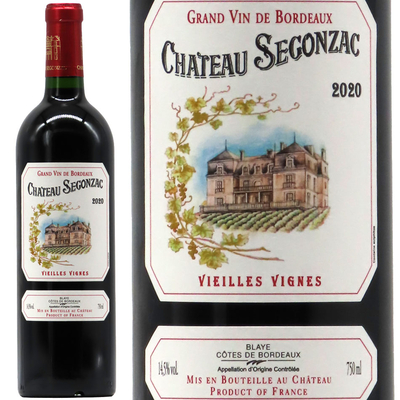 シャトー・スゴンザック ヴィエーユ・ヴィーニュ 2020 750ml