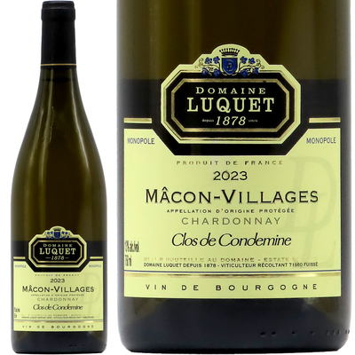 ドメーヌ・リュケ  マコン・ヴィラージュ クロ・ド・コンドミーヌ 2023 750ml