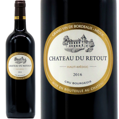 シャトー・デュ・ルトゥ　オー・メドック クリュ・ブルジョワ 2016 750ml
