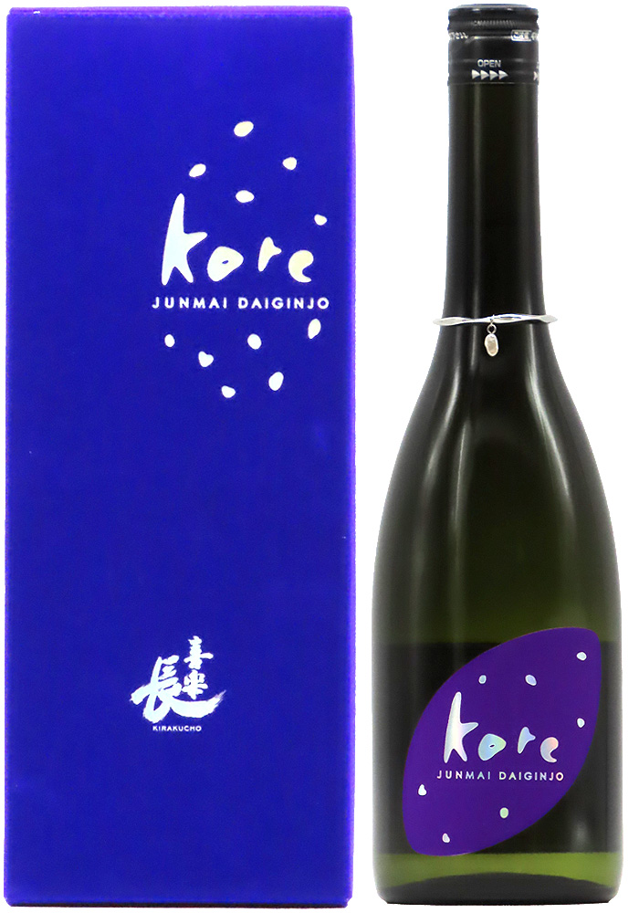 喜楽長 純米大吟醸 中汲み kore(コア) (R6BY) 【化粧箱入り】720ml