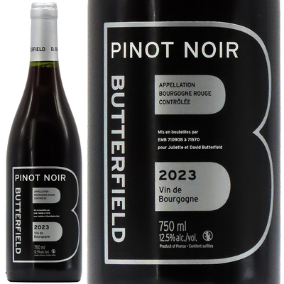 バターフィールド ブルゴーニュ ピノ・ノワール 2023 750ml