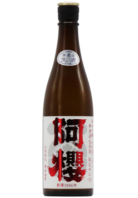 阿櫻 純米吟醸 無濾過生原酒 超旨辛口 +10 (R7BY) 1,800ml