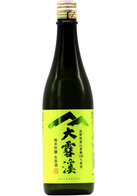 大雪渓 純米吟醸 山恵錦 生原酒 (R7BY) 1,800ml