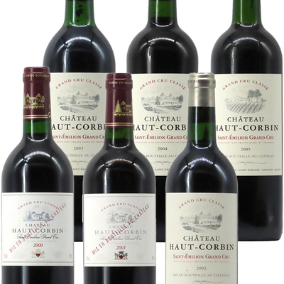 シャトー・オー・コルバン 垂直試飲コレクション [2000～2005] 6本セット