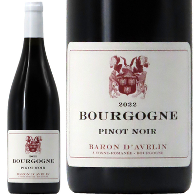  バロン・ダヴラン ブルゴーニュ・ピノ・ノワール 2022 750ml