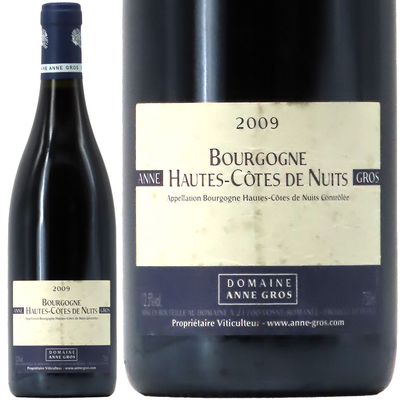 ドメーヌ・アンヌ・グロ  オート・コート・ド・ニュイ ルージュ 2009 750ml