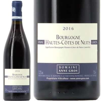 ドメーヌ・アンヌ・グロ  オート・コート・ド・ニュイ ルージュ 2016 750ml