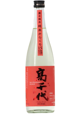 髙千代 魚沼 たかね錦 からくち＋15 純米 無濾過生酒 (R7BY) 720ml