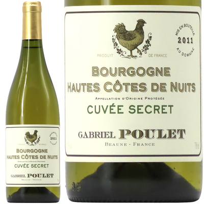 ガブリエル・プーレ ブルゴーニュ オート・コート・ド・ニュイ ブラン 2011 750ml