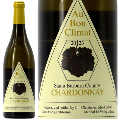 オー・ボン・クリマ シャルドネ サンタ・バーバラ・カウンティ 2023 750ml