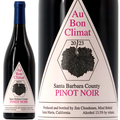 オー・ボン・クリマ ピノ・ノワール サンタ・バーバラ・カウンティ 2023 750ml