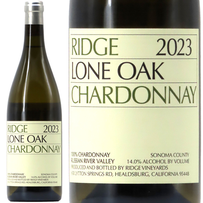 リッジ・ヴィンヤーズ シャルドネ・ローンオーク 2023 750ml
