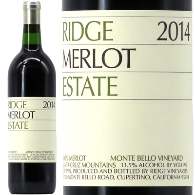 リッジ・ヴィンヤーズ メルロー エステート 2014