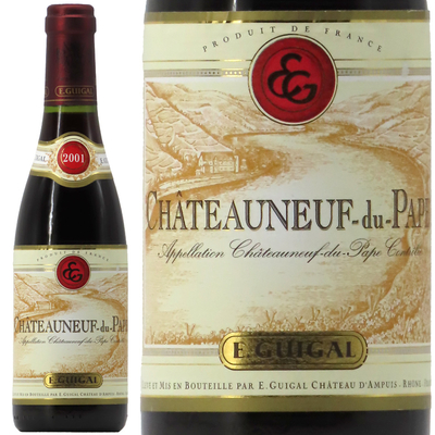 E.ギガル シャトーヌフ・デュ・パプ・ルージュ 2001 375ml【ハーフサイズ】