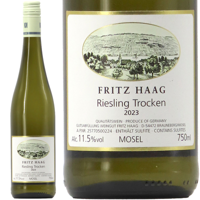 フリッツ・ハーク リースリング トロッケン 2023 750ml