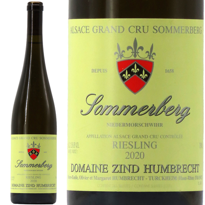 ドメーヌ・ツィント・フンブレヒト  リースリング  グラン・クリュ  ソンメンベルグ  2020  750ml