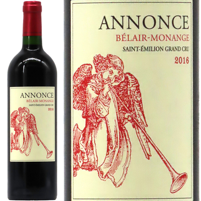 アノンス・ド・ベレール・モナンジュサンテミリオン  グラン・クリュ 2016 750ml