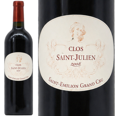 クロ・サン・ジュリアン サンテミリオン  グラン・クリュ 2008 750ml