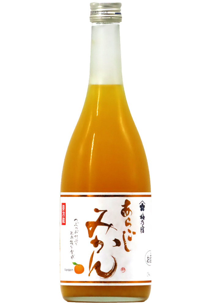 梅乃宿 あらごし みかん【日本酒リキュール】1,800ml | 京都 北白川