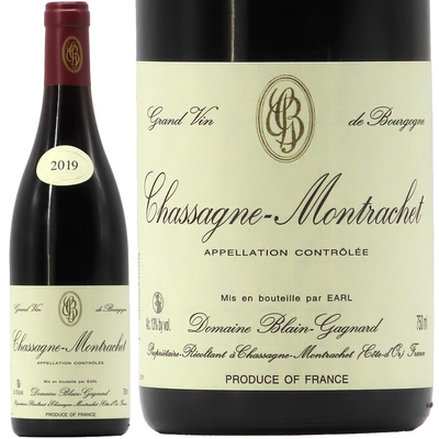 【31％OFF】ブラン・ガニャール シャサーニュ・モンラッシェ・ルージュ 2019 750ml