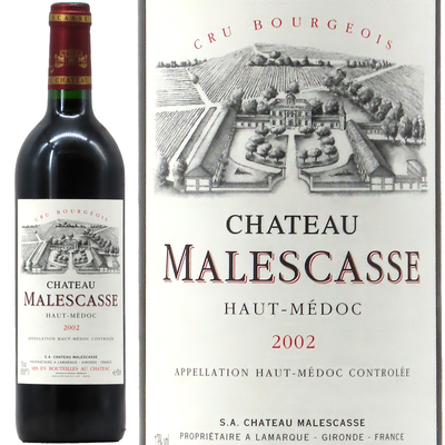 シャトー・マレスカス オー・メドック 2002 750ml