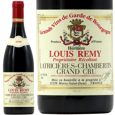 ルイ・レミー ラトリシエール・シャンベルタン グラン・クリュ 2000 750ml