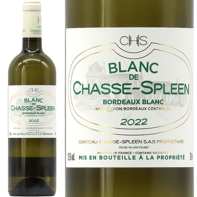 シャトー・シャス・スプリーン  ブラン・ド・シャス・スプリーン 2022 750ml