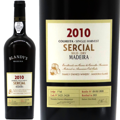 ブランディーズ マデイラ セルシアル コリェイタ 2010 (辛口)  750ml