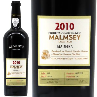 ブランディーズ マデイラ マルムジー コリェイタ 2010 (甘口)  750ml