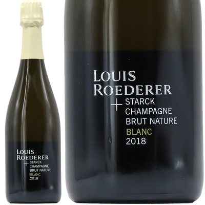 ルイ・ロデレール ブリュット・ナチュール ブラン フィリップ・スタルク 2018 (専用箱) 750ml