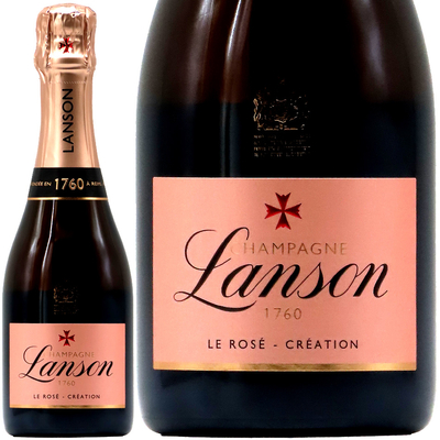 【17％OFF】ランソン ロゼ クリエイション 67 NV (2019年収穫主体) 375ml