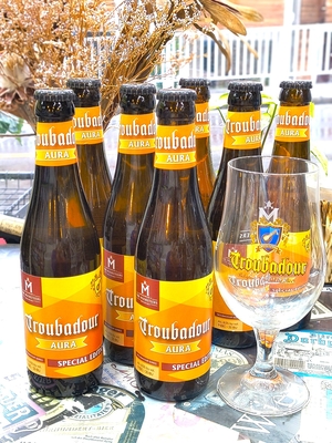 ﾄﾙﾊﾞﾄﾞｩｰﾙ ｵｰﾗ 330ml ｸﾞﾗｽ付