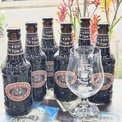 ｵｰﾙﾄﾞﾄﾑ 330ml6本ｸﾞﾗｽ付