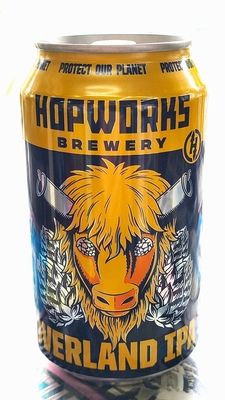 ﾎｯﾌﾟﾜｰｸｽ ｵｰﾊﾞｰﾗﾝﾄﾞIPA 355ml缶