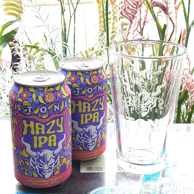 ｽﾄｰﾝ ﾍｲｼﾞｰIPA 355mlｸﾞﾗｽｾｯﾄ