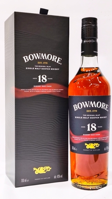 ﾎﾞｳﾓｱ ｼｪﾘｰﾊﾞﾚﾙ18年 700ml -ｱｲﾘｯｼｭｳｲｽｷｰ