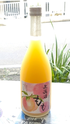 常楽 国産無濾過もも 720ml ﾘｷｭｰﾙ