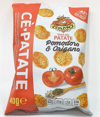 ﾀﾞﾓ ﾌﾟﾛﾃｲﾝﾁｯﾌﾟｽ ﾄﾏﾄｵﾚｶﾞﾉ 40g