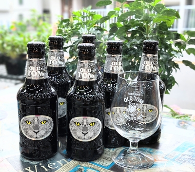 ｵｰﾙﾄﾞﾄﾑ330ml 6本ｸﾞﾗｽ付