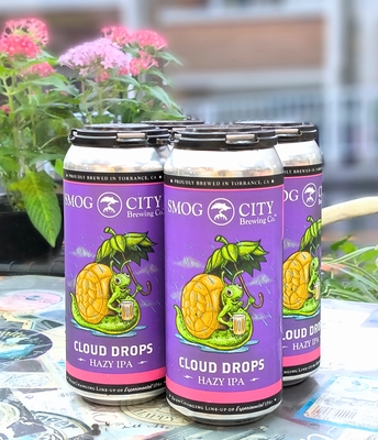 スモッグシティ クラウドドロップスヘイジーIPA 473ml4缶
