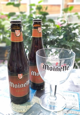 ﾃﾞｭﾎﾟﾝ ﾓｱﾈｯﾄﾌﾞﾗｳﾝ 330mlｸﾞﾗｽｾｯﾄ