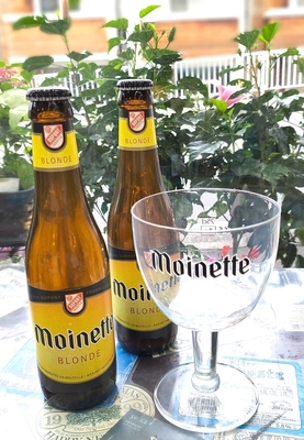 ﾃﾞｭﾎﾟﾝ ﾓｱﾈｯﾄﾌﾞﾛﾝﾄﾞ 330ml 2本ｸﾞﾗｽｾｯﾄ