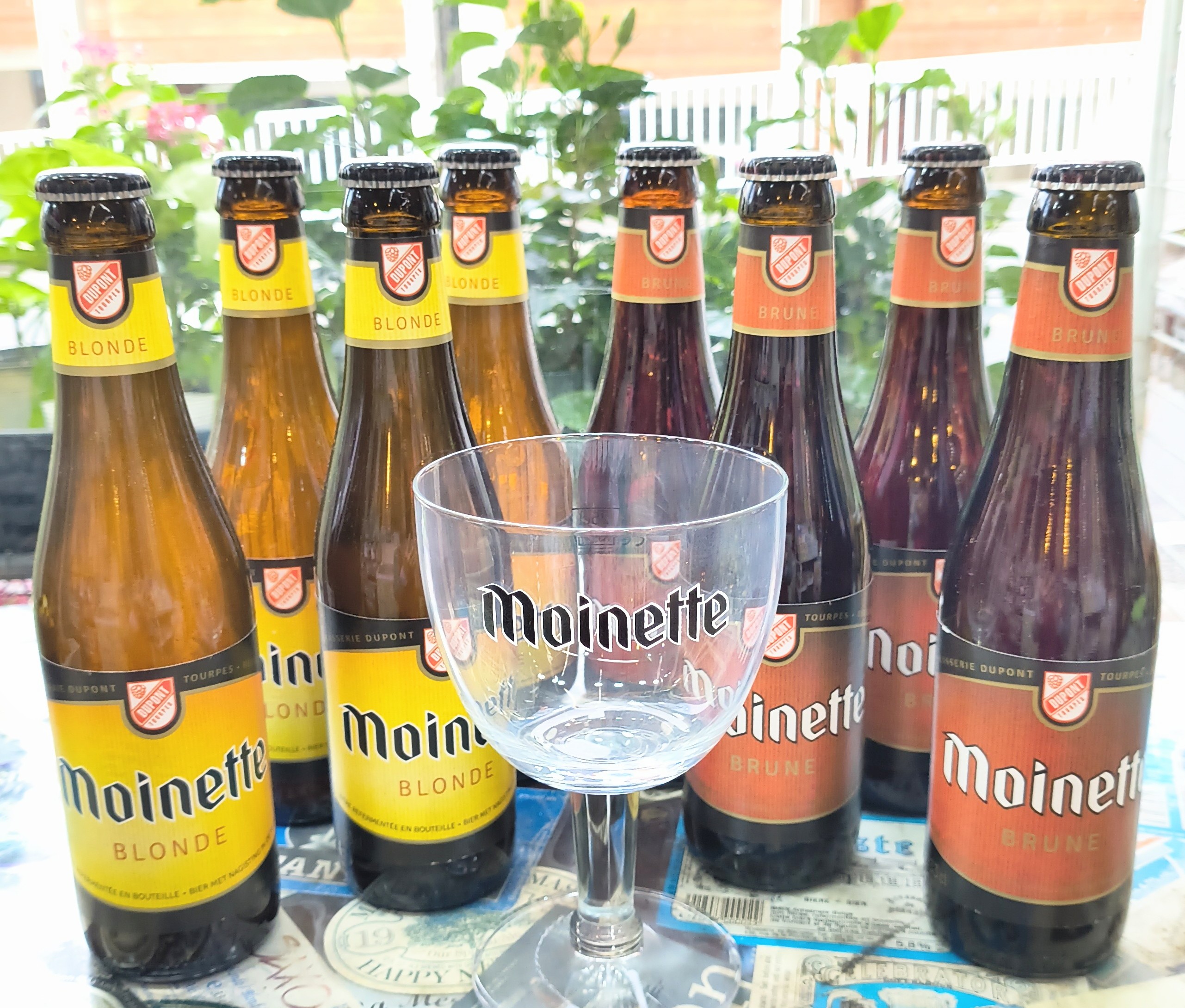 ﾃﾞｭﾎﾟﾝ ﾓｱﾈｯﾄｱｿｰﾄ8本ｸﾞﾗｽ付ｾｯﾄ | すがや魅惑の麦酒