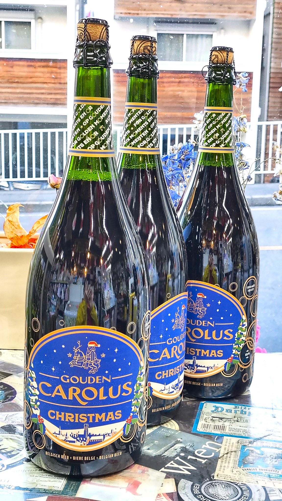クルスマスビール ｸﾞｰﾃﾞﾝｶﾛﾙｽ ｸﾘｽﾏｽﾏｸﾞﾅﾑ 1500ml 3本 | すがや魅惑の麦酒