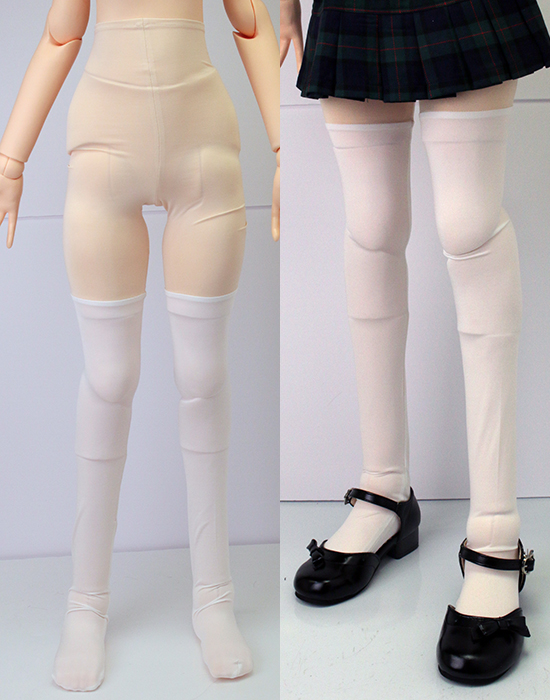SSドール用 レッグタイツ（ニーハイソックス風