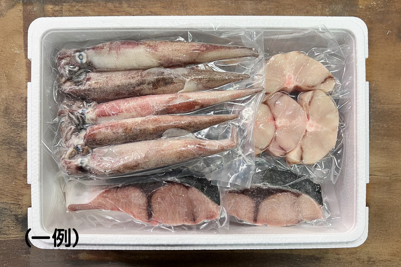 北海道オホーツク産「北隆丸」お楽しみお魚BOX（合計2kg）／冷凍